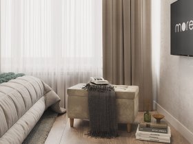 Пуф Чарли-2 (капучино) в Веселовском - veselovskoe.mebel-nsk.ru | фото