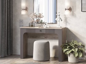 Стол туалетный СТ-02 Кассандра (дуб смоки/MF14) в Веселовском - veselovskoe.mebel-nsk.ru | фото